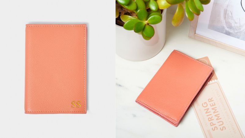 Coral Passport Holder