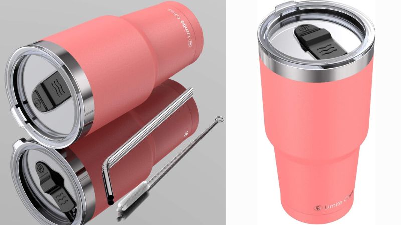 Coral Travel Tumblers