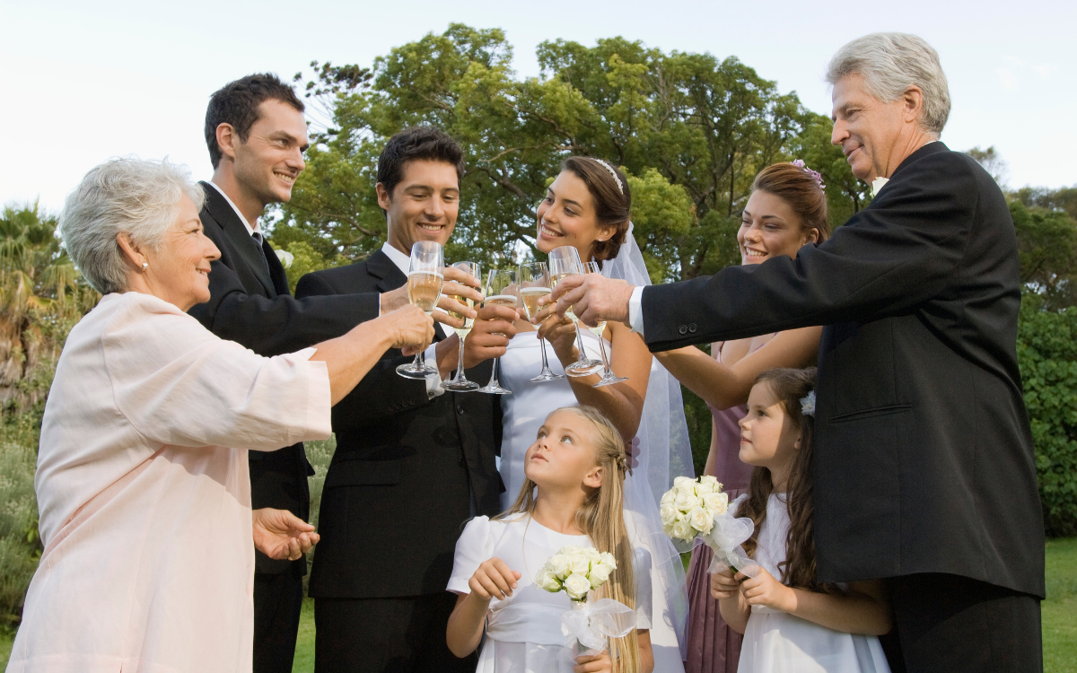 can parents be witnesses at a wedding - image 3