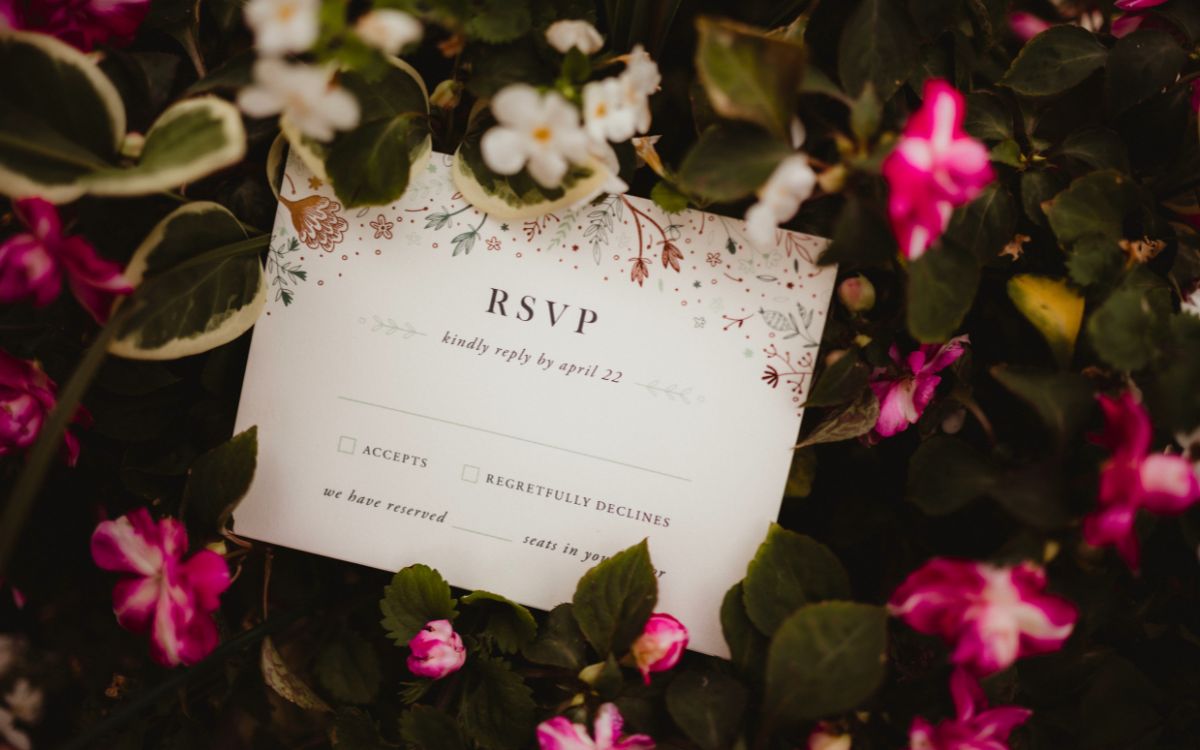 Cancel Your Wedding RSVP at the Last Minute