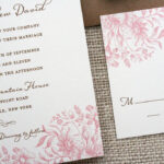 elegant wedding invitations mailing timeline